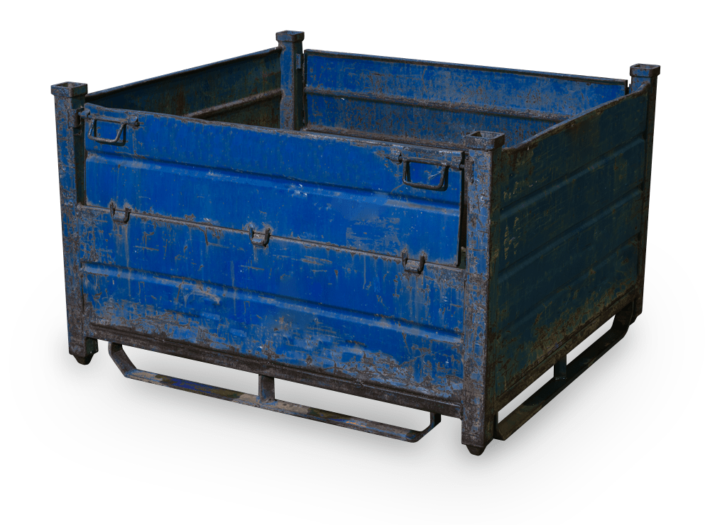 Steel Tubs Durable Steel Packaging For Sale or Lease