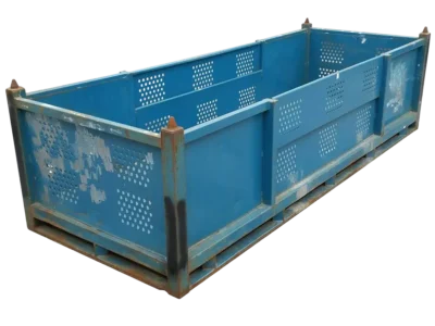 Used HPJ Industries 128" x 48" x 36" Steel Tub 128" Side - 2 Drop Doors
