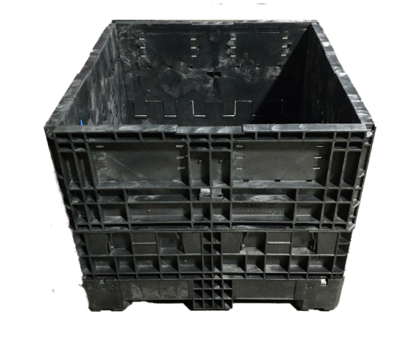 New Buckhorn 30" x 32" x 25" All Black Bulk Container - Image 2