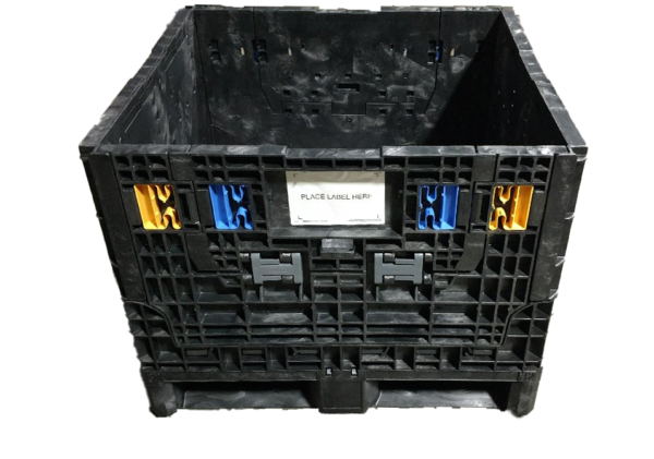 New Buckhorn 30" x 32" x 25" All Black Bulk Container