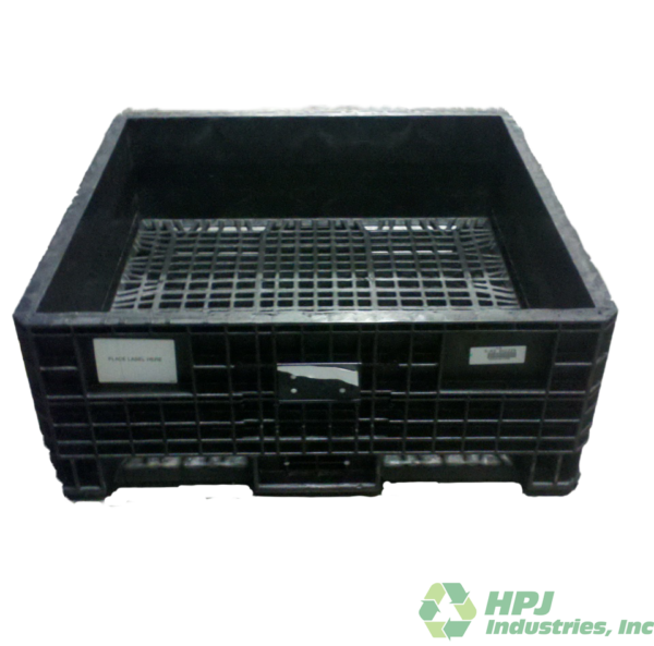 Reconditioned HPJ Industries 45" x 48" x 19" Fixed Wall Bulk Container