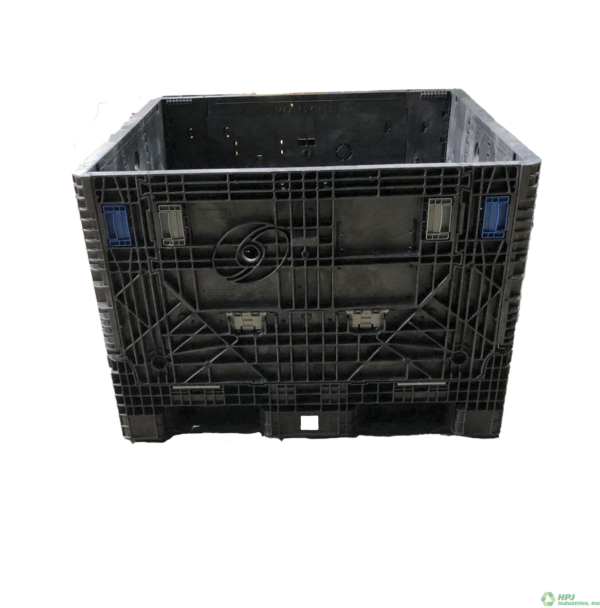 Lightly Used Orbis 45" x 48" x 34" All Black HDMP Bulk Container