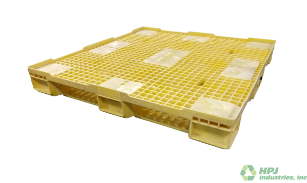Used Buckhorn 45" x 48" Yellow Romeo Pallet