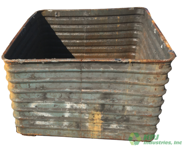 Used HPJ Industries 47" x 40" x 28" Steel Tub No Drop Doors
