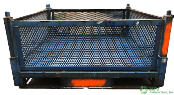 Used HPJ Industries 48" x 45" x 22" Steel Tub No Drop Doors
