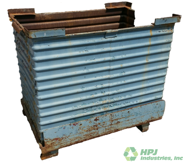 Used HPJ Industries 49.5" x 33.5" x 43.5" Steel Tub Drop Bottom - 1 Drop Door