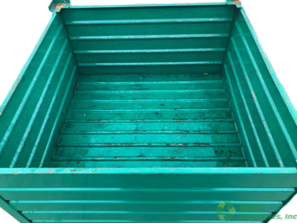 Used HPJ Industries 49" x 49" x 29" Steel Tub No Drop Doors - Image 2