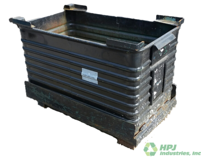 Used HPJ Industries 51.5" x 31" x 36.5" Steel Tub Drop Bottom - 1 Drop Door