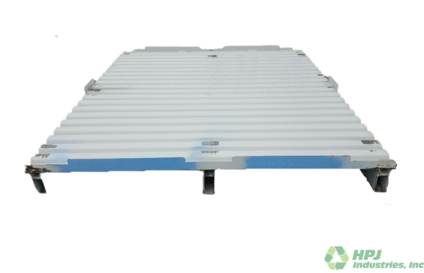 Used HPJ Industries  58" x 48" x 6" Steel Pallets