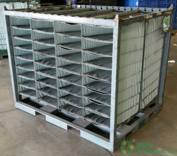 Used HPJ Industries 64" x 48" x 53" Steel Rack Pick Face Both 64" Sides - Image 3