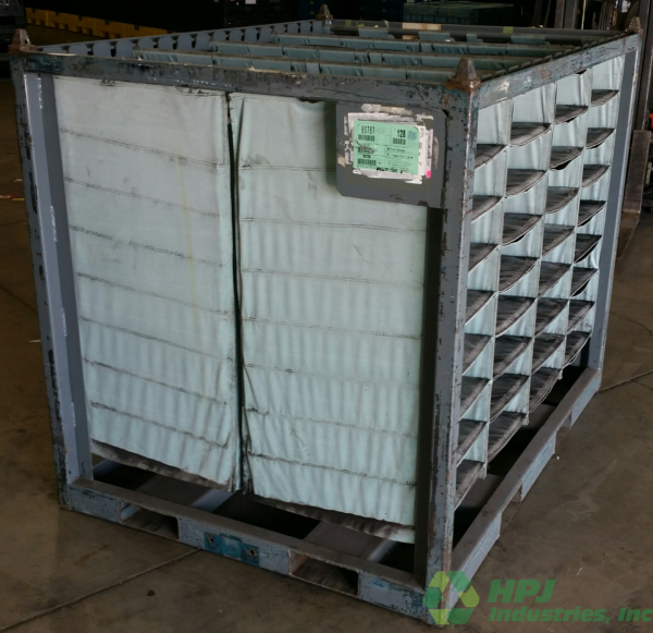 Used HPJ Industries 64" x 48" x 53" Steel Rack Pick Face Both 64" Sides - Image 4