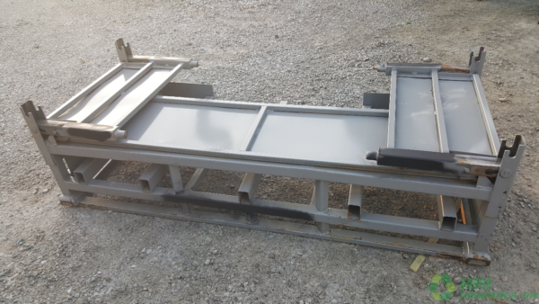 Used HPJ Industries  77" x 32.5" x 34" Collapsible Steel Rack Opening 77" Side - Image 2