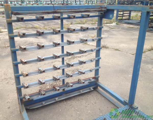 Used HPJ Industries 94" x 48" x 52" Steel Rack Pick Face 94" Side - Image 3