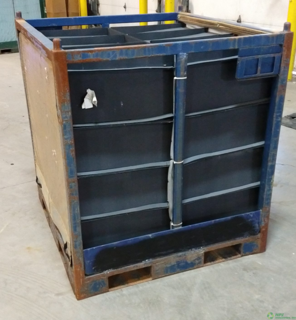 Used HPJ Industries 48" x 45" x 51" Steel Rack Pick Face 48" Side
