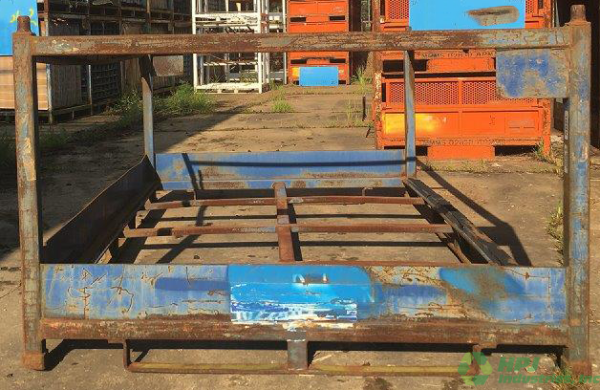 Used HPJ Industries 96" x 58" x 35" Steel Rack Pick Face 96" Side