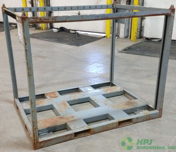 Used HPJ Industries 64" x 48" x 53" Steel Rack Pick Face Both 64" Sides