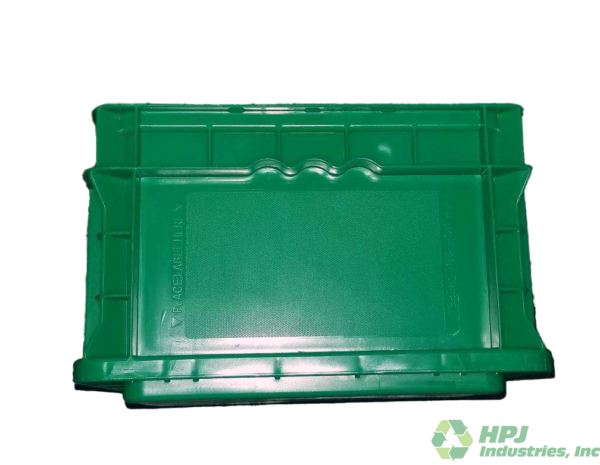 New Monoflo 15" x 12" x 7" Green Hand Tote Smooth Bottom - Image 2