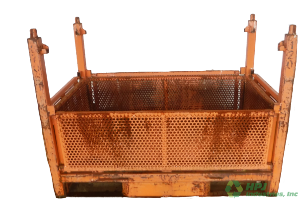 Used HPJ Industries 48" x 30" x 32" Steel Tub  - 4 Drop Doors - Image 3