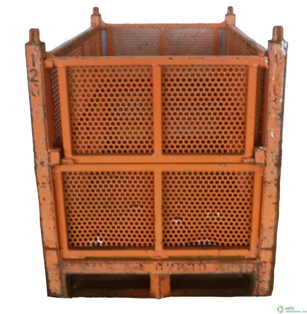 Used HPJ Industries 48" x 30" x 32" Steel Tub  - 4 Drop Doors - Image 2
