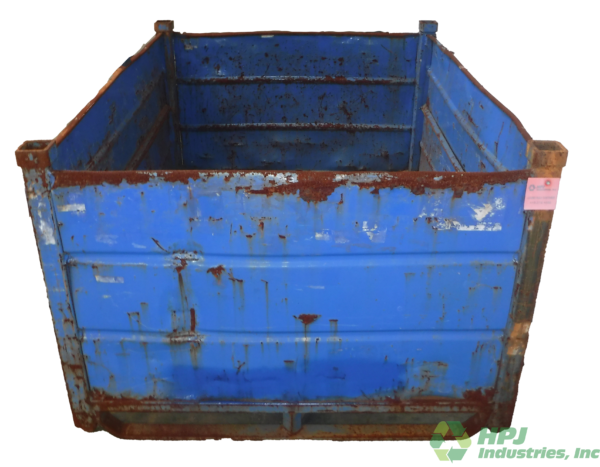 Used HPJ Industries 64" x 48" x 34" Steel Tub 64" Side - 2 Drop Doors - Image 2