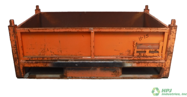 Used HPJ Industries 48" x 31" x 18" Steel Tub No Drop Doors