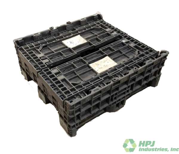Reconditioned Buckhorn 30" x 32" x 25" All Black BS Model Bulk Container - Image 2