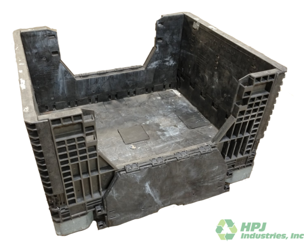 Reconditioned HPJ Industries 40" x 48" x 30" Mixed Color Bulk Container - Image 4