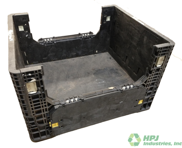 Reconditioned HPJ Industries 40" x 48" x 30" Mixed Color Bulk Container - Image 2