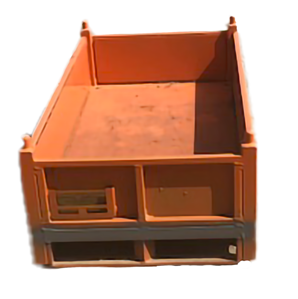 Used HPJ Industries 64" x 36" x 17" Steel Tub No Drop Doors