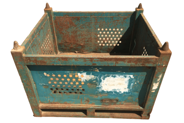 Used HPJ Industries 36" x 32" x 26" Steel Tub No Drop Doors