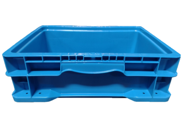 New Monoflo 15" x 12" x 5" Blue Hand Tote Smooth Bottom - Image 3