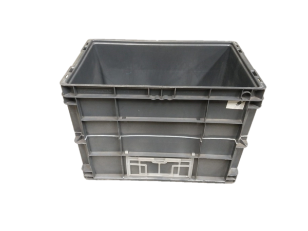 Used HPJ Industries  24" x 15" x 16" Gray Cut/Weld Hand Tote Reinforced Bottom