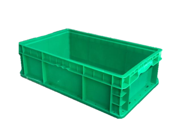 New Monoflo 24" x 15" x 7" Green Hand Tote Smooth Bottom