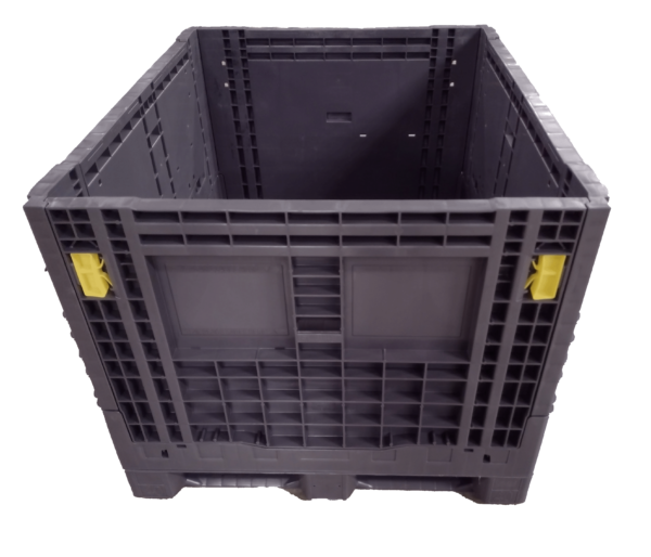 New Monoflo 40" x 48" x 34" All Gray Bulk Container - Image 3
