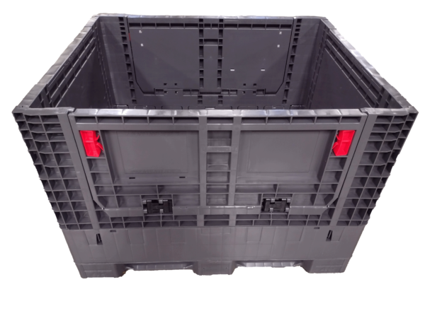 New Monoflo 40" x 48" x 34" All Gray Bulk Container - Image 4