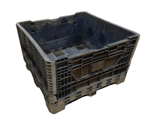 Reconditioned HPJ Industries 45" x 48" x 30" Mixed Color Bulk Container