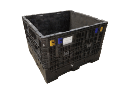 Reconditioned Buckhorn BN 45" x 48" x 34" All Black All Good Runner Bulk Container
