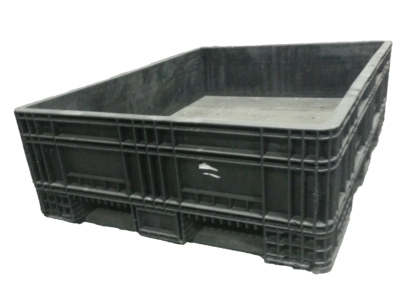 Reconditioned HPJ Industries 64" x 48" x 19" Fixed Wall Bulk Container