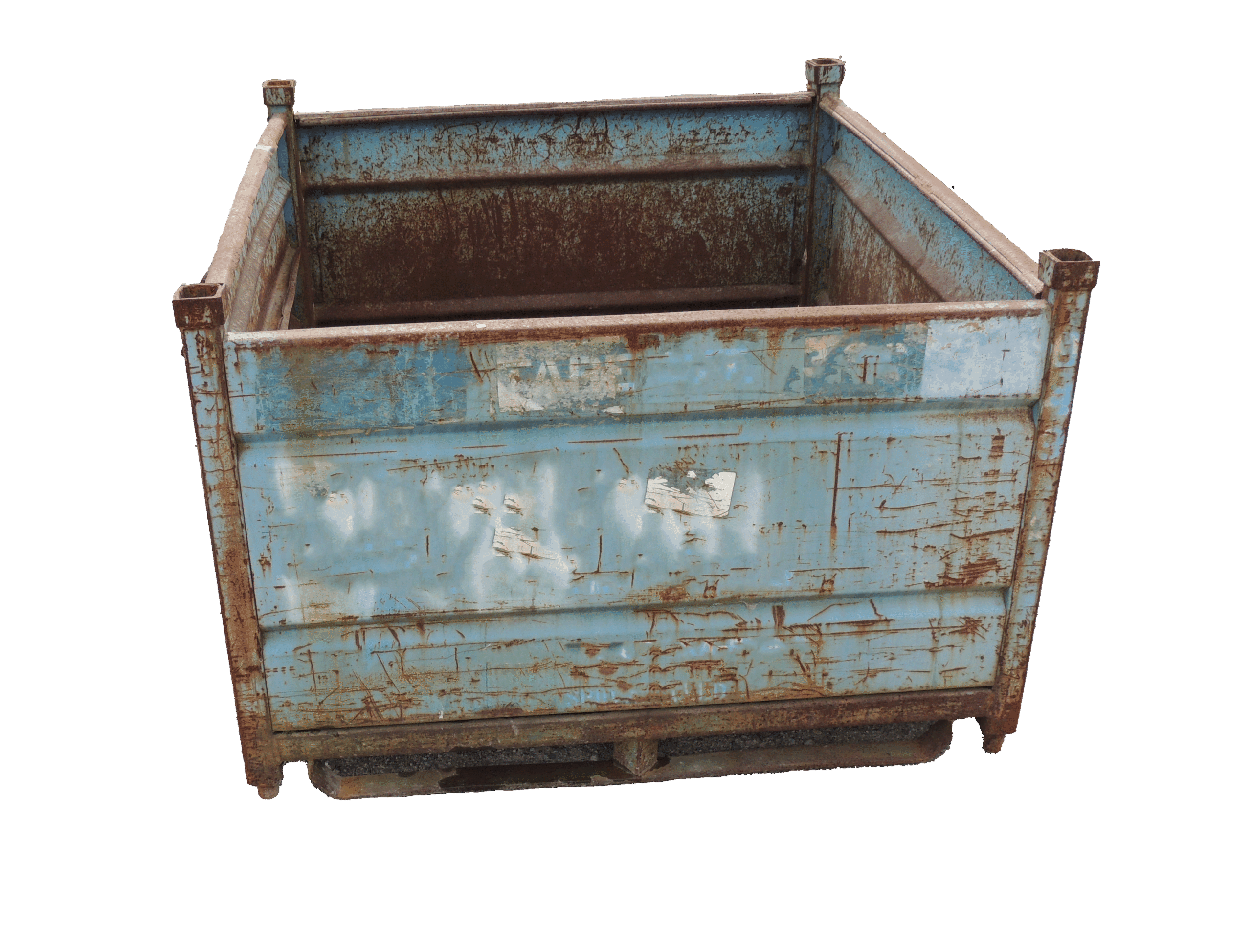 Used HPJ Industries 53" x 48" x 33" Steel Tub - 1 Drop Door 53" Side - Image 2