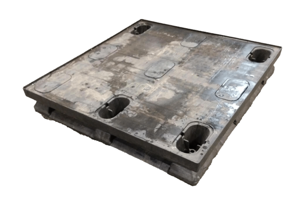 Used Buckhorn 45" x 48" x 6" PM 9 Leg Pallet With Runners