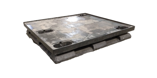 Used Buckhorn 45" x 48" x 6" PM 9 Leg Pallet With Runners - Image 2