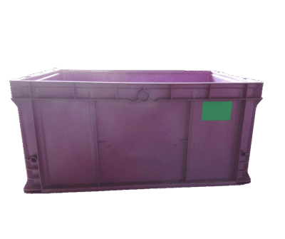 Used HPJ Industries 24" x 15" x 11" Pink Hand Tote Smooth Bottom