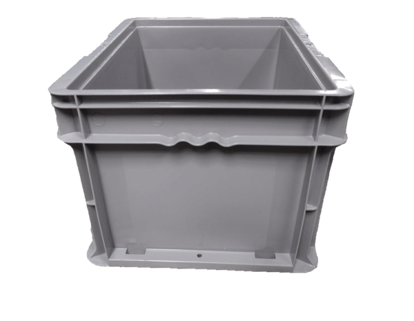 New Buckhorn 15" x 12" x 9" Gray Hand Tote Smooth Bottom - Image 4