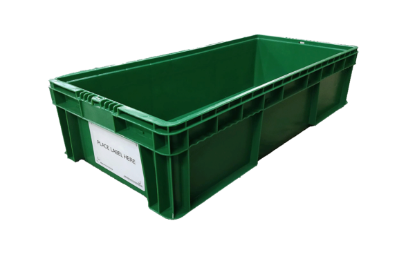 New Buckhorn 32" x 15" x 7.5" Green Hand Tote Smooth Bottom