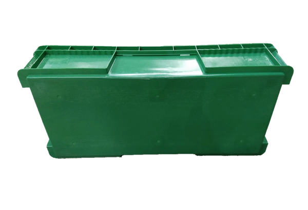 New Buckhorn 32" x 15" x 7.5" Green Hand Tote Smooth Bottom - Image 3