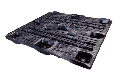 New Monoflo 45" x 48" Black Structural Foam 9-Leg Pallet