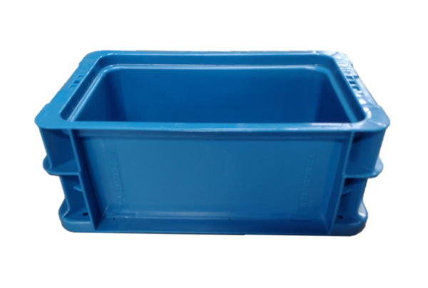 New Monoflo 12" x 7" x 5" Blue Hand Tote Smooth Bottom - Image 3
