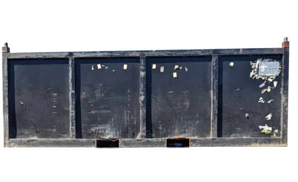 Used HPJ Industries 96" x 62" x 36" Steel Tub Walk Through Opening on 62" Side - Image 3