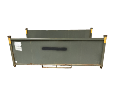 Used HPJ Industries 96" x 48" x 35" Steel Tub Open on 48" Sides - No Drop Doors