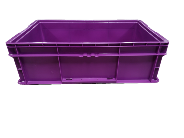New Monoflo 24" x 15" x 7" Purple Hand Tote Smooth Bottom - Image 6